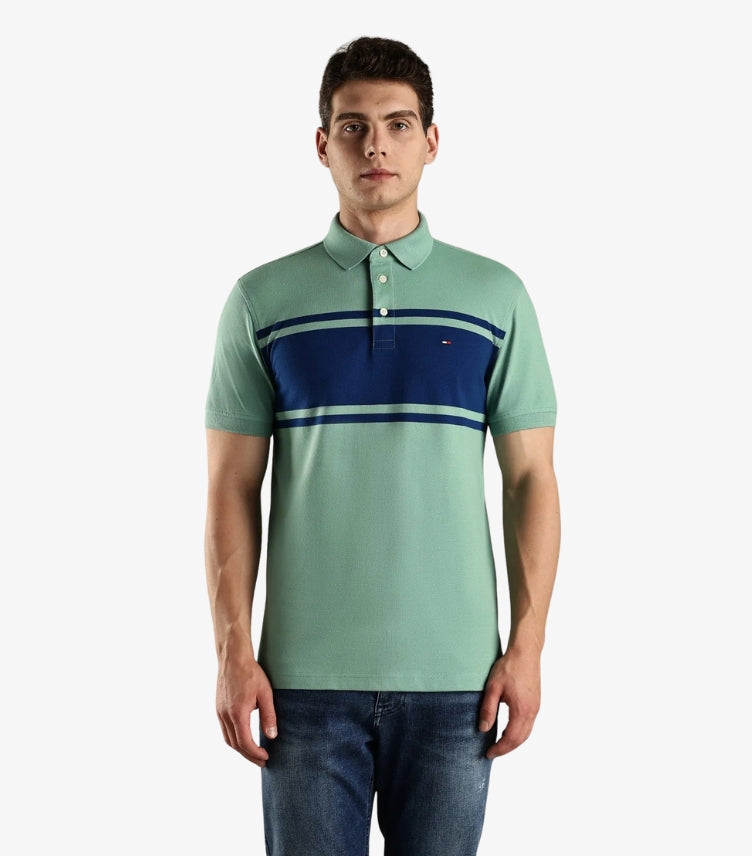 TOMMY HILFIGER SLIM FIT SKRETCH POLO T-SHIRT