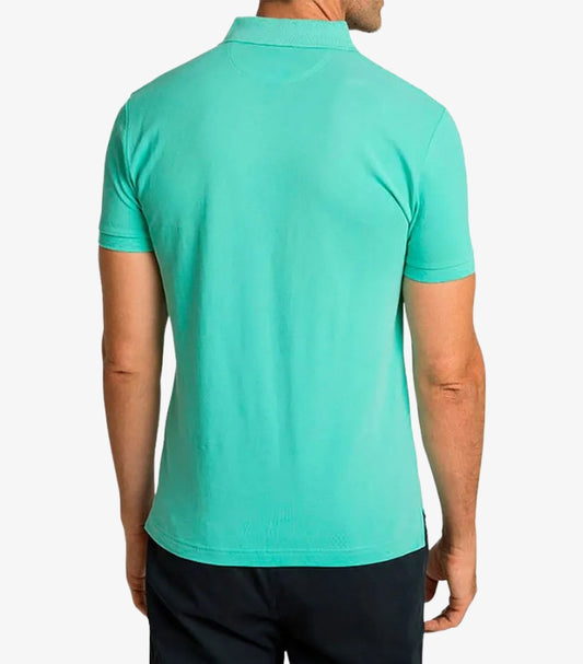 HACKETT LONDON SLIM FIT LOGO SHORT SLEEVE POLO