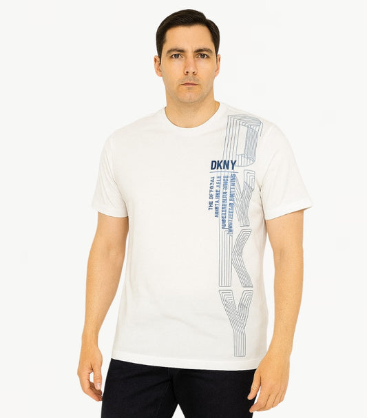 DKNY WHITE SHORT SLEEVE T SHIRT