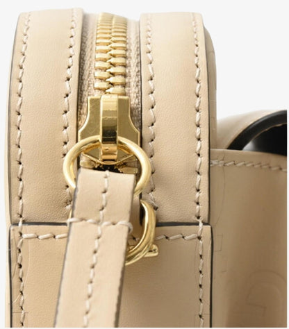 GUCCI GG MINI SHOULDER BAG FOR WOMEN, BEIGE