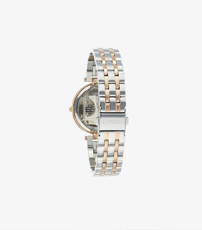 COACH PARK TWO-TONE STAINLESS STEEL SILVER DIAL QUARTZ WATCH- 14503644