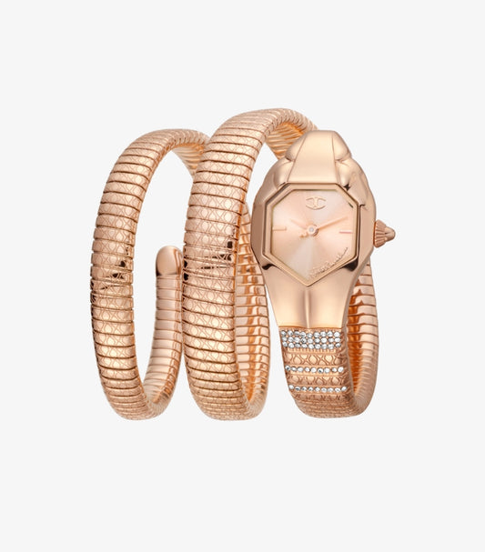 JUST CAVALLI LADY SNAKE SIGNATURE SNAKE WATCH JC1L112MOO35