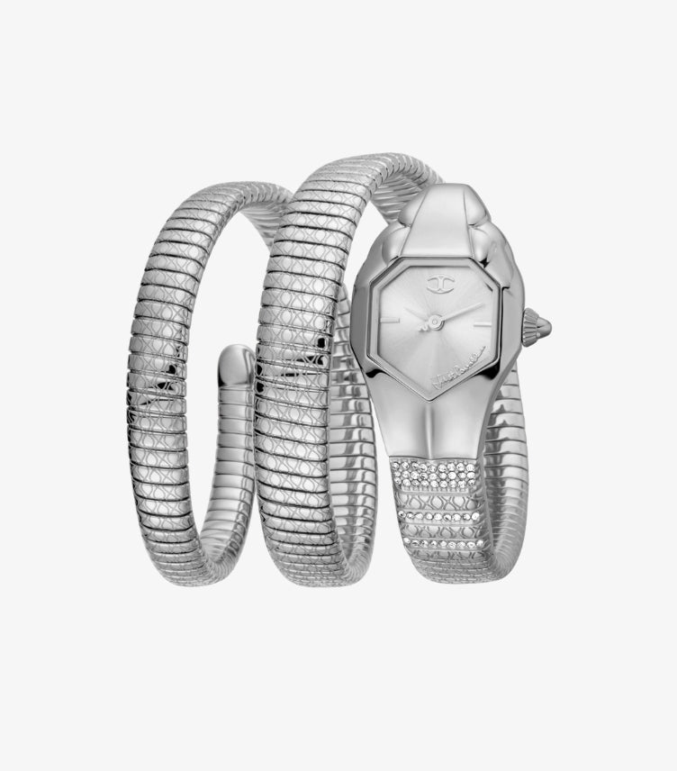 JUST CAVALLI LADY SNAKE SIGNATURE SNAKE WATCH JC1L112MOO15
