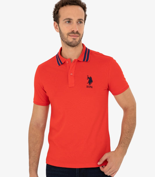 U.S POLO ASSN. SLIM FIT RED T-SHIRT