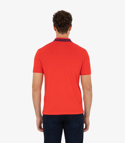 U.S POLO ASSN. SLIM FIT RED T-SHIRT