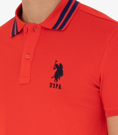 U.S POLO ASSN. SLIM FIT RED T-SHIRT