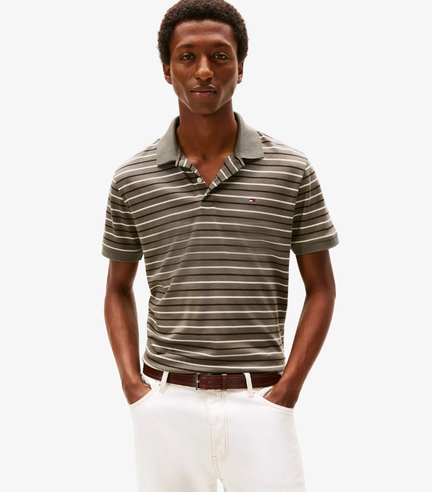 TOMMY HILFIGER REGULAR FIT SMOOTH COTTON INTERLOCK POLO