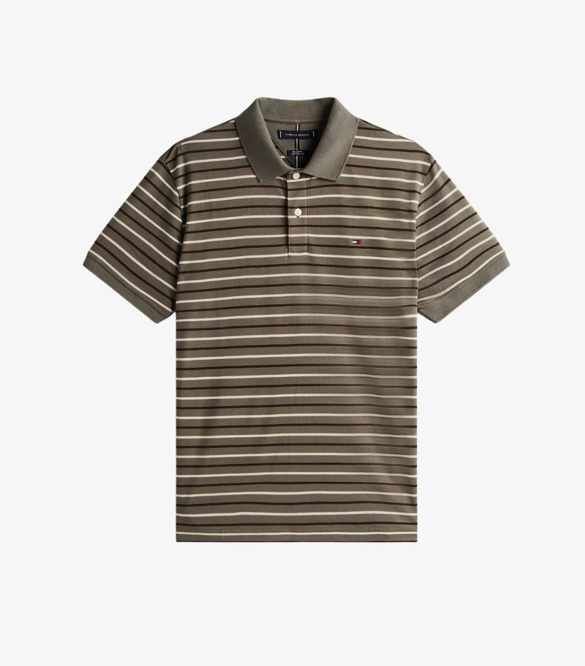 TOMMY HILFIGER REGULAR FIT SMOOTH COTTON INTERLOCK POLO