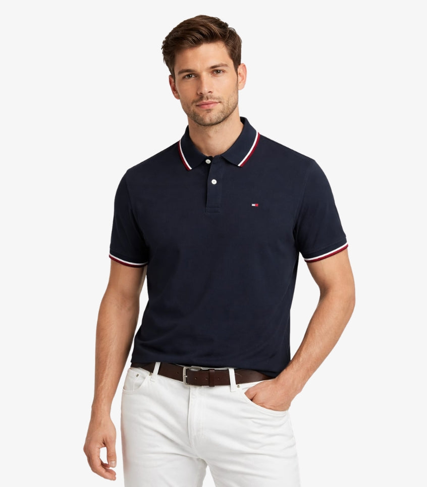 TOMMY HILFIGER MEN’S CLASSIC & MONOGRAM PIQUE REGULAR FIT POLO SHIRTS