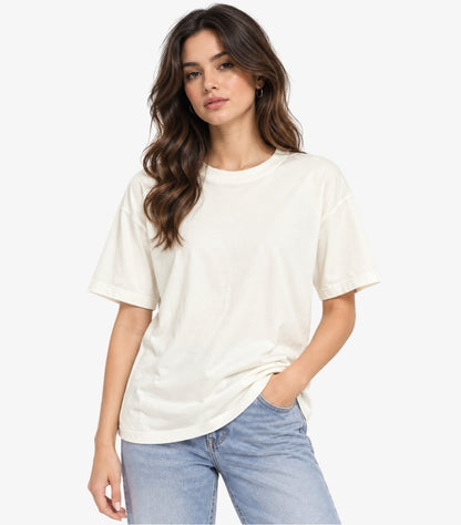 ZARA WOMEN'S ROUND-NECK T-SHIRT