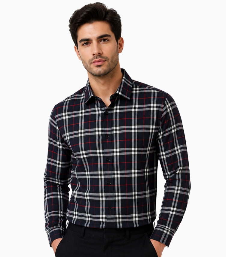 BURBERRY CHECK FORMAL SHIRT