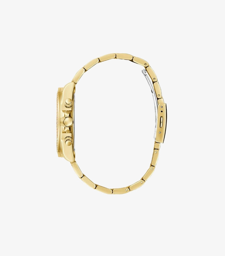 GUESS LADIES GOLD TONE ANALOG WATCH - GW0483L4