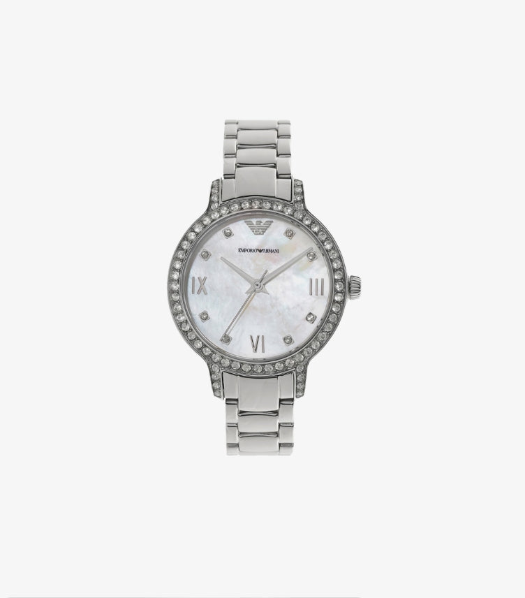 EMPORIO ARMANI WOMEN'S THREE-HAND WATCH AR11484