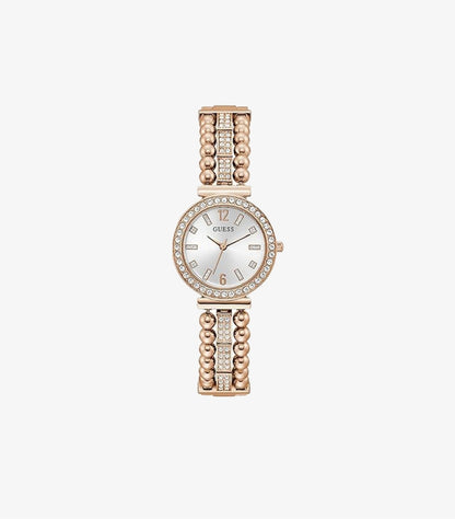 GUESS LADIES ROSE GOLD TONE ANALOG WATCH GW0401L3