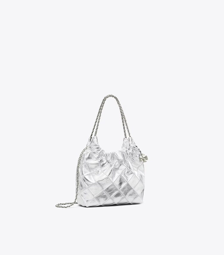 TORY BURCH MINI FLEMING SOFT HOBO BAG