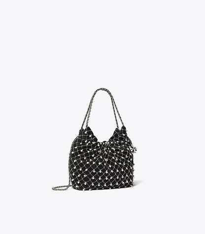 TORY BURCH MINI FLEMING SOFT HOBO BAG