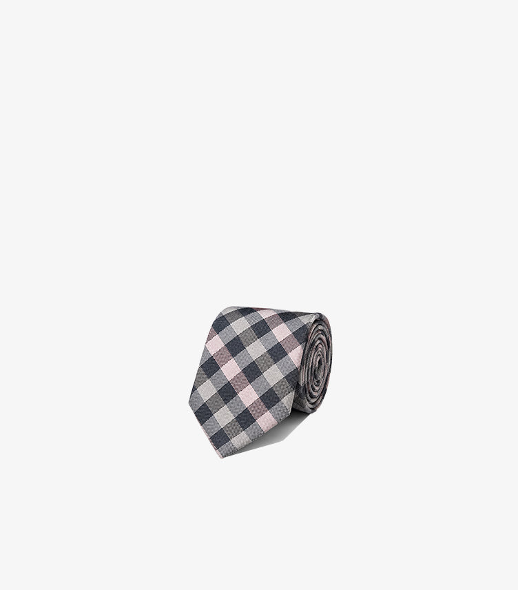 MICHAEL KORS CHECKERED SILK TIE