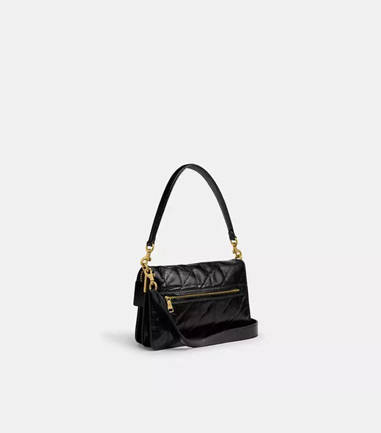 COACH CHAIN TABBY SHOULDER BAG WITH QUILTING