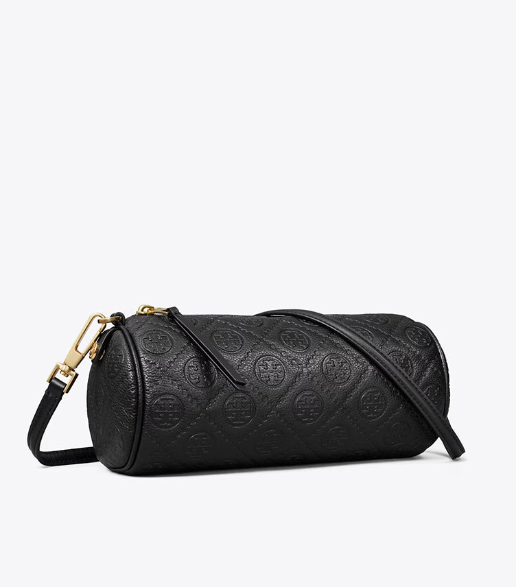 TORY BURCH T MONOGRAM UTILITY CYLINDER BAG