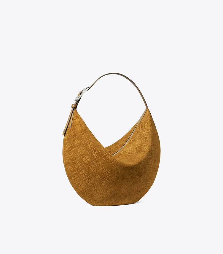 TORY BURCH PATENT BALLOON BAG