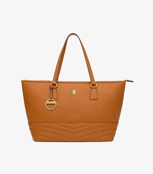 U.S. POLO ASSN. QUILTED TOTE BAG