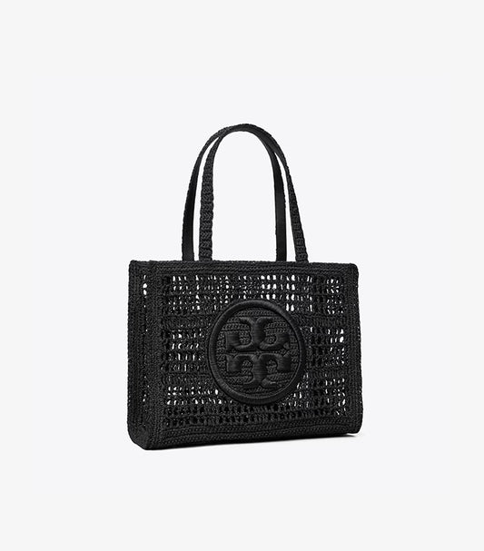 TORY BURCH SMALL ELLA HAND-CROCHETED TOTE