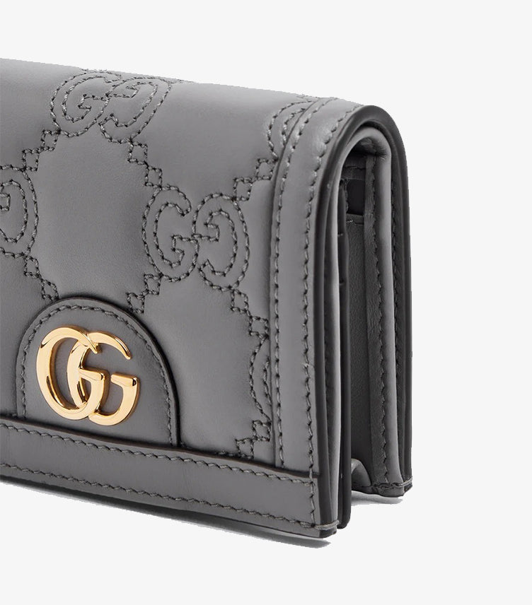 GUCCI GG MATELASSE CARD CASE WALLET