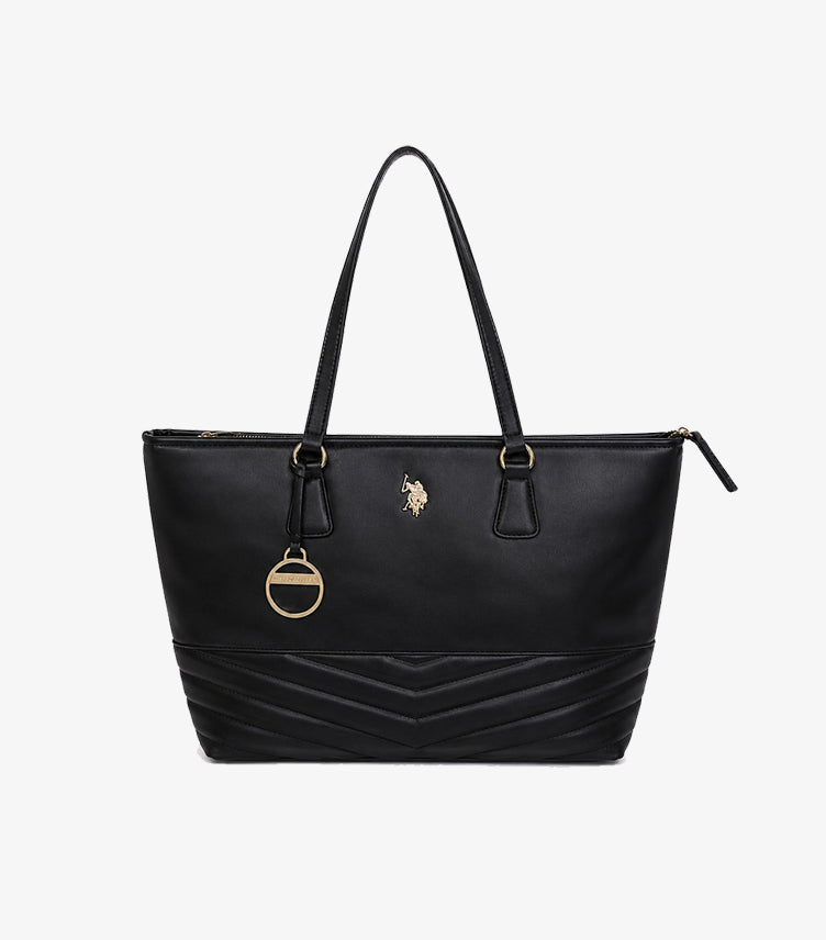 U.S. POLO ASSN. QUILTED TOTE BAG