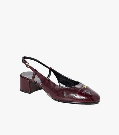 TORY BURCH CAP-TOE SLINGBACKS
