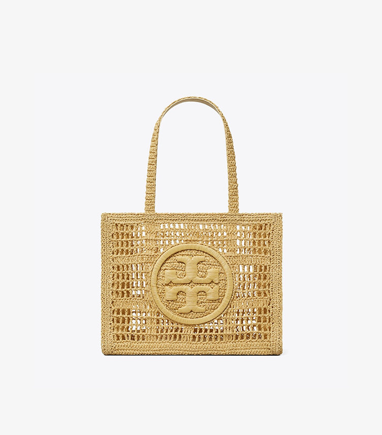 TORY BURCH SMALL ELLA HAND-CROCHETED TOTE