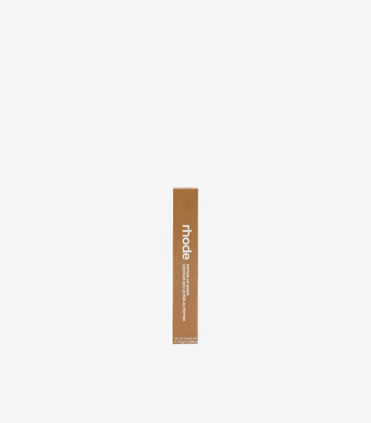 Rhode Peptide Lip Shape Lip Liner 0.75g Kraft Brown Box with Rhode Peptide Lip Shape Contour Des Lèvres Au Peptide Label – Hailey Bieber Rhode Clean Beauty Lip Pencil Packaging
