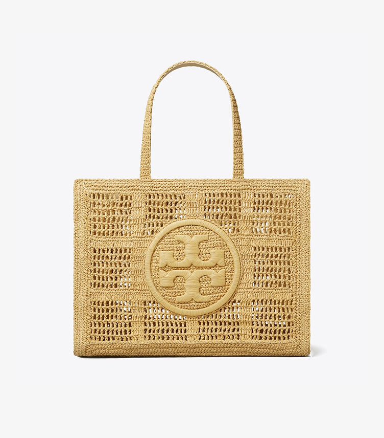 TORY BURCH LARGE ELLA HAND-CROCHETED TOTE