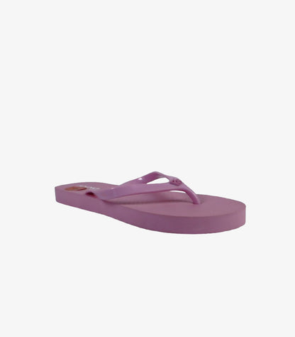 DKNY PINK LOGO STRAP FLIP FLOPS