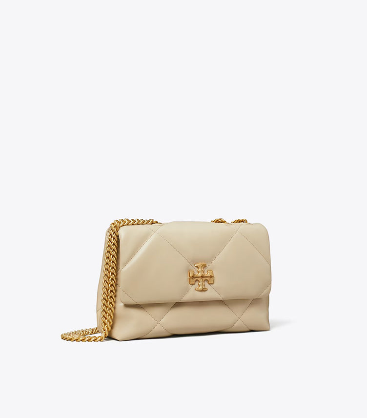 TORY BURCH SMALL KIRA DIAMOND QUILT SHOULDER BAG