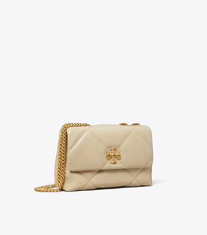 TORY BURCH SMALL KIRA DIAMOND QUILT SHOULDER BAG