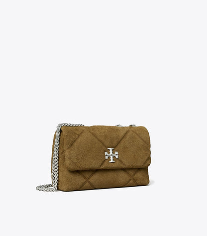 TORY BURCH SMALL KIRA DIAMOND QUILT SHOULDER BAG