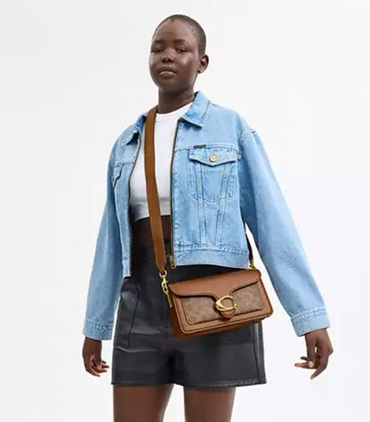 COACH TABBY SHOULDER BAG 26 IN SIGNATURE CANVAS