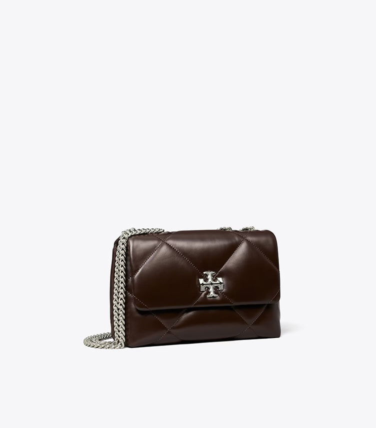TORY BURCH SMALL KIRA DIAMOND QUILT SHOULDER BAG