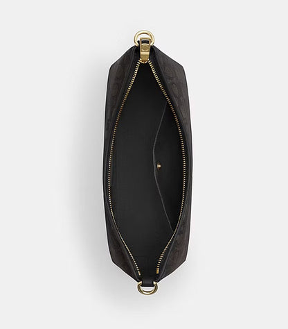 COACH LAUREL SHOULDER BAG IN SIGNATURE CANVAS