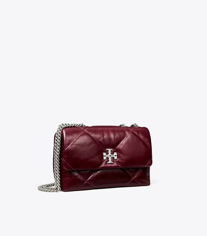 TORY BURCH SMALL KIRA DIAMOND QUILT SHOULDER BAG