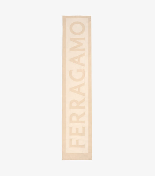 FERRAGAMO WOMEN’S MUFFLER – ELEGANT BEIGE