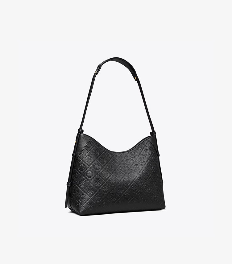 TORY BURCH T MONOGRAM MESSENGER