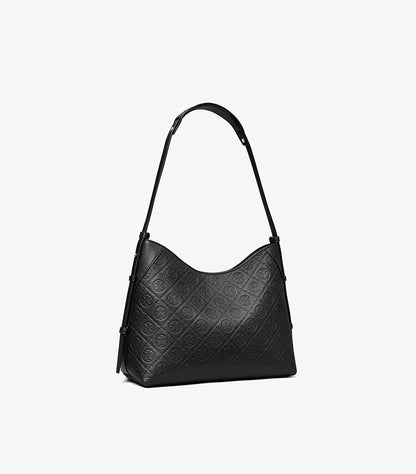 TORY BURCH T MONOGRAM MESSENGER