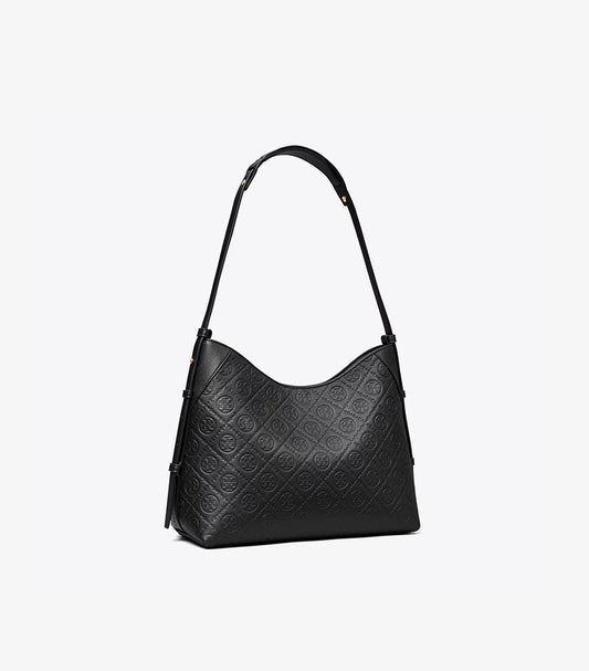 TORY BURCH T MONOGRAM MESSENGER