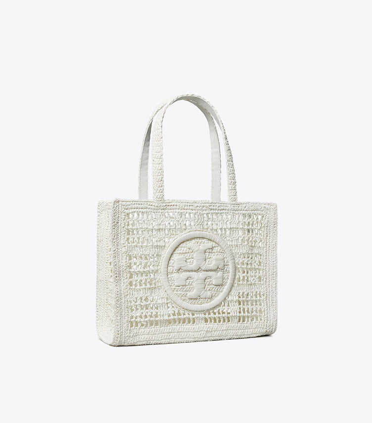 TORY BURCH SMALL ELLA HAND-CROCHETED TOTE