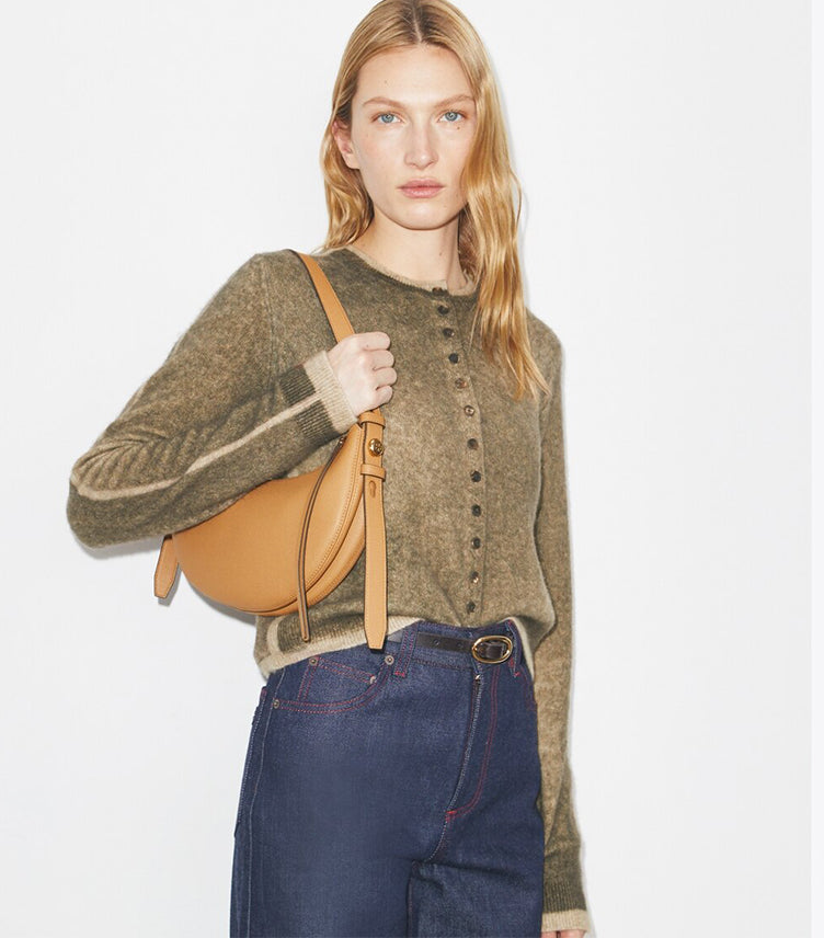 TORY BURCH ROMY HALF MOON BAG