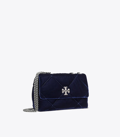 TORY BURCH SMALL KIRA DIAMOND QUILT SHOULDER BAG