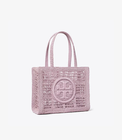 TORY BURCH SMALL ELLA HAND-CROCHETED TOTE