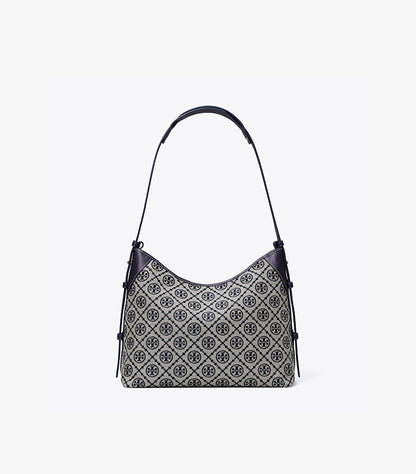 TORY BURCH T MONOGRAM MESSENGER