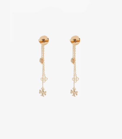 TORY BURCH LINEAR KIRA DROP EARRING